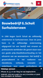 Mobile Screenshot of bouwbedrijfschuil.nl
