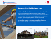 Tablet Screenshot of bouwbedrijfschuil.nl